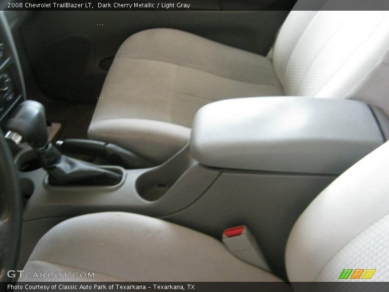 Dark Cherry Metallic / Light Gray 2008 Chevrolet TrailBlazer LT