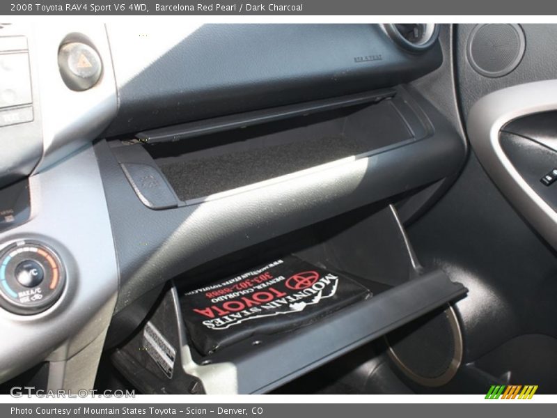 Barcelona Red Pearl / Dark Charcoal 2008 Toyota RAV4 Sport V6 4WD