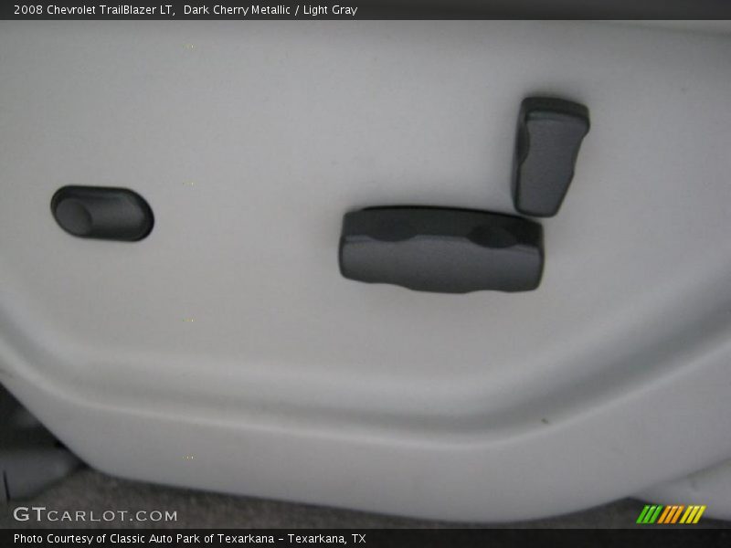 Dark Cherry Metallic / Light Gray 2008 Chevrolet TrailBlazer LT