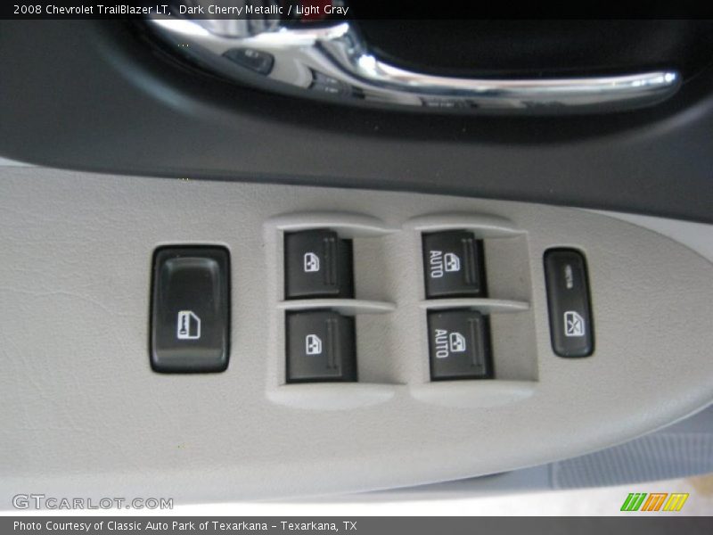 Dark Cherry Metallic / Light Gray 2008 Chevrolet TrailBlazer LT