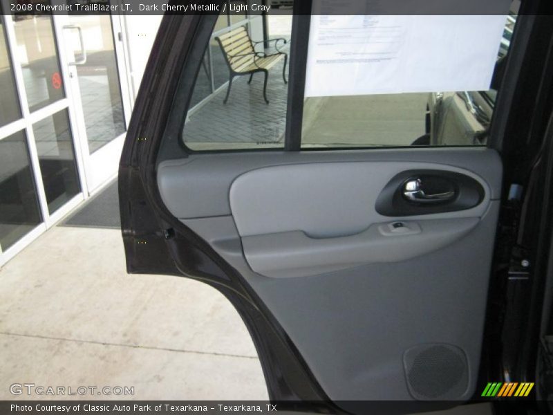 Dark Cherry Metallic / Light Gray 2008 Chevrolet TrailBlazer LT