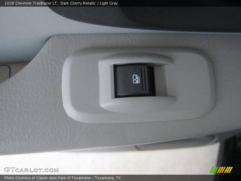 Dark Cherry Metallic / Light Gray 2008 Chevrolet TrailBlazer LT