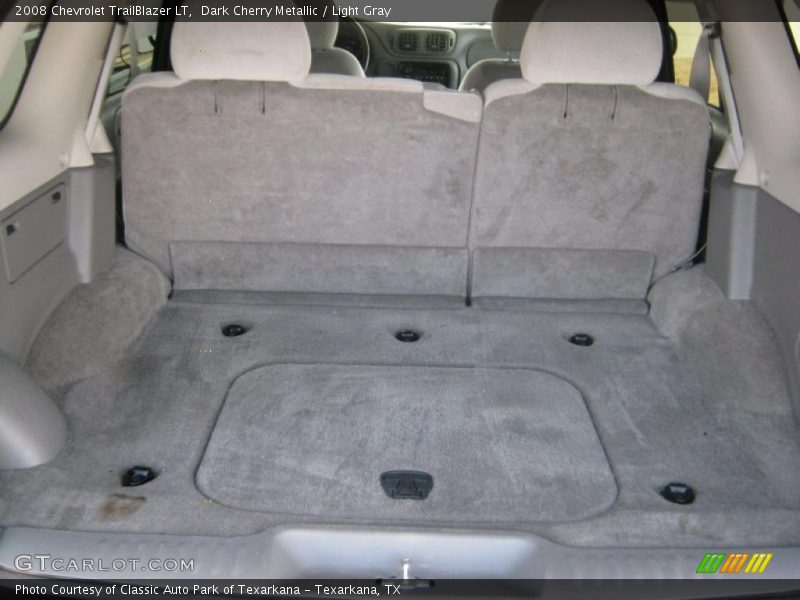 Dark Cherry Metallic / Light Gray 2008 Chevrolet TrailBlazer LT