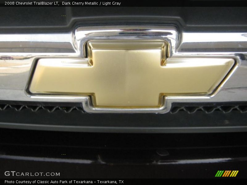 Dark Cherry Metallic / Light Gray 2008 Chevrolet TrailBlazer LT