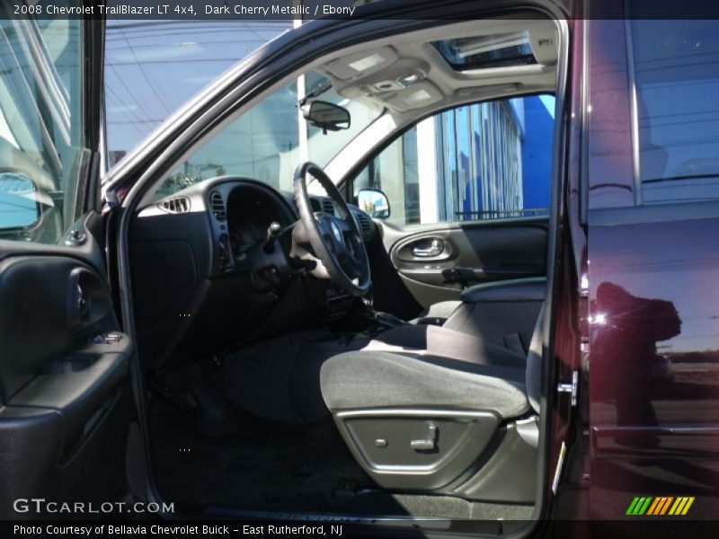 Dark Cherry Metallic / Ebony 2008 Chevrolet TrailBlazer LT 4x4