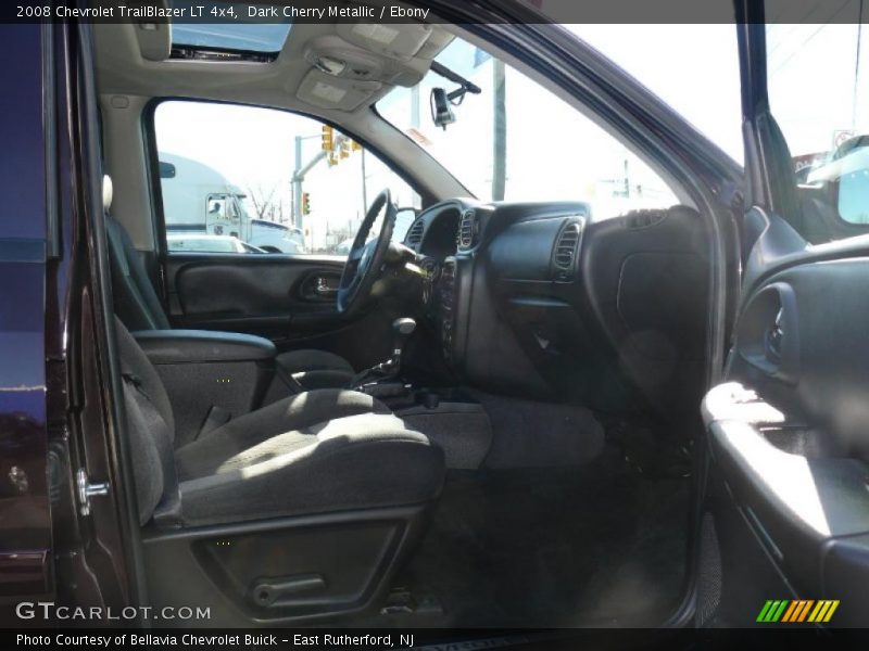 Dark Cherry Metallic / Ebony 2008 Chevrolet TrailBlazer LT 4x4