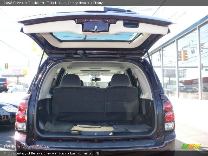 Dark Cherry Metallic / Ebony 2008 Chevrolet TrailBlazer LT 4x4
