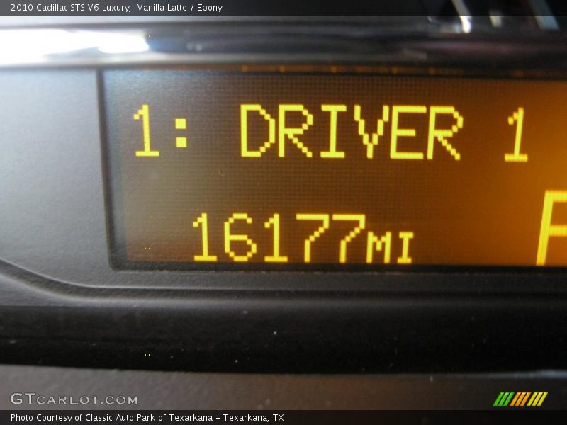 Vanilla Latte / Ebony 2010 Cadillac STS V6 Luxury