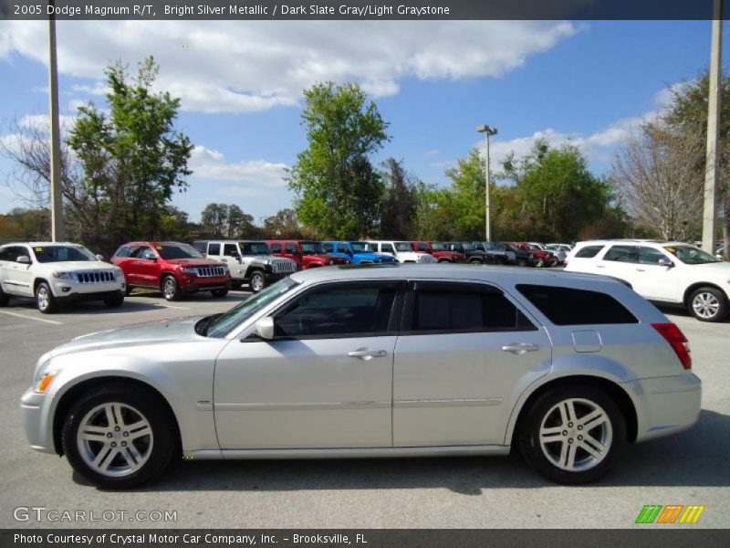 Bright Silver Metallic / Dark Slate Gray/Light Graystone 2005 Dodge Magnum R/T