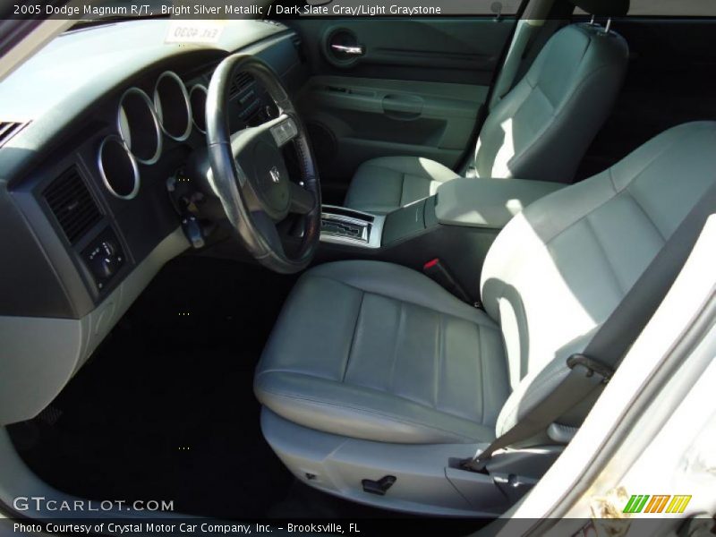 Bright Silver Metallic / Dark Slate Gray/Light Graystone 2005 Dodge Magnum R/T