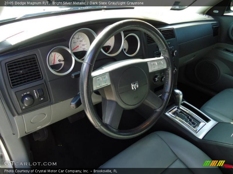 Bright Silver Metallic / Dark Slate Gray/Light Graystone 2005 Dodge Magnum R/T