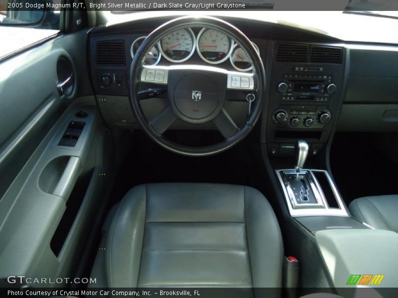Bright Silver Metallic / Dark Slate Gray/Light Graystone 2005 Dodge Magnum R/T