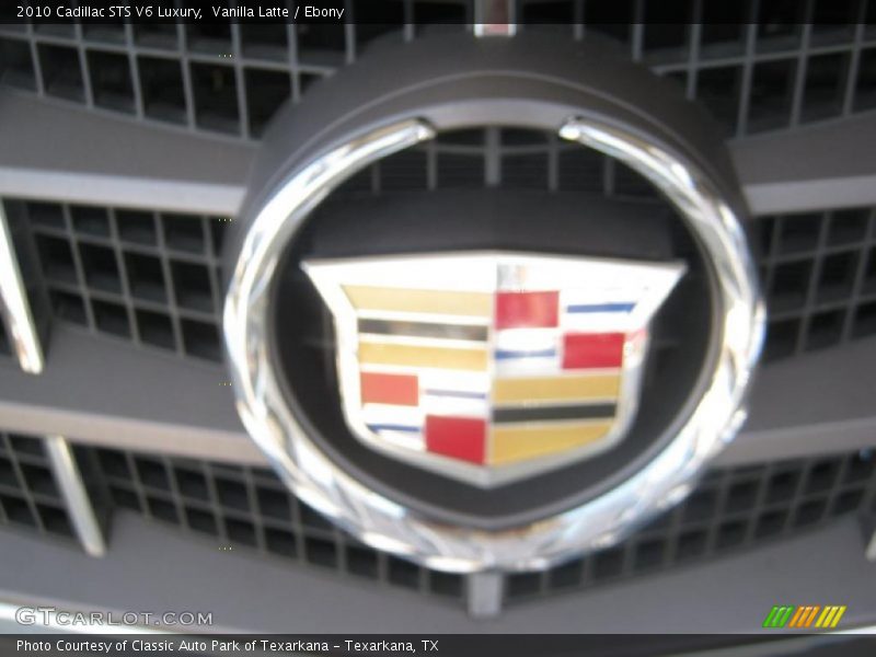 Vanilla Latte / Ebony 2010 Cadillac STS V6 Luxury