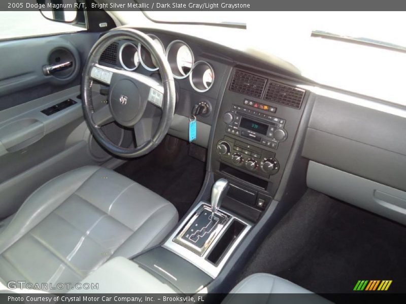 Bright Silver Metallic / Dark Slate Gray/Light Graystone 2005 Dodge Magnum R/T