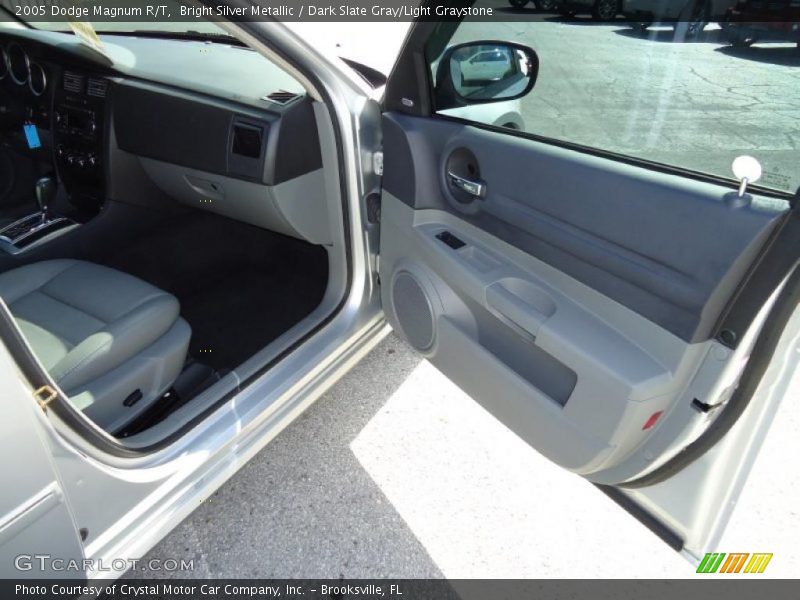Bright Silver Metallic / Dark Slate Gray/Light Graystone 2005 Dodge Magnum R/T