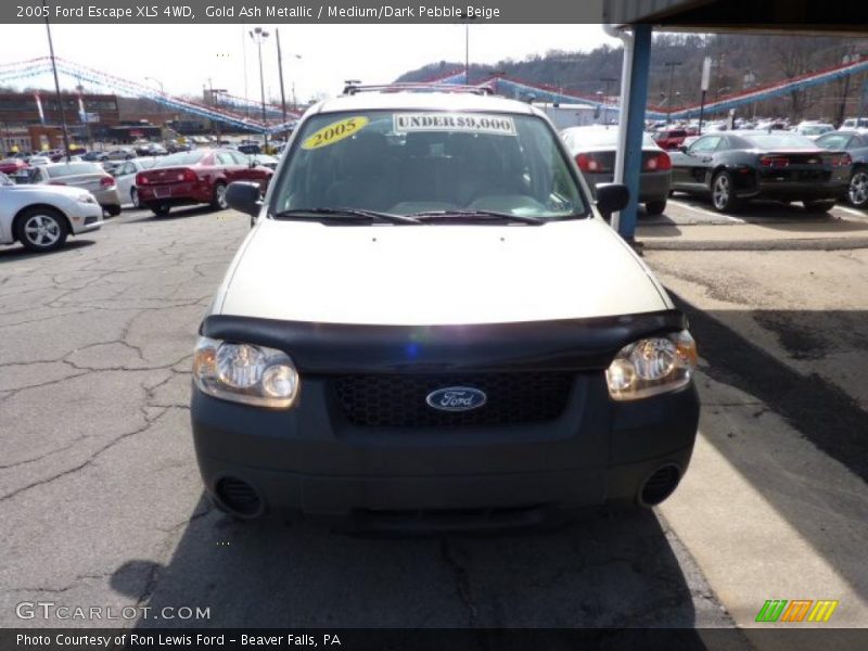 Gold Ash Metallic / Medium/Dark Pebble Beige 2005 Ford Escape XLS 4WD