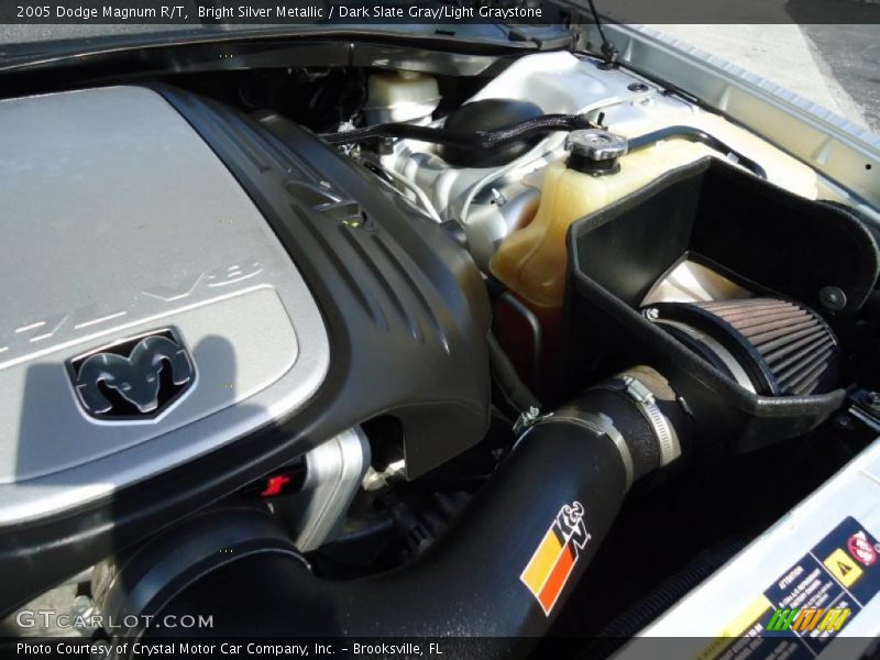 Bright Silver Metallic / Dark Slate Gray/Light Graystone 2005 Dodge Magnum R/T