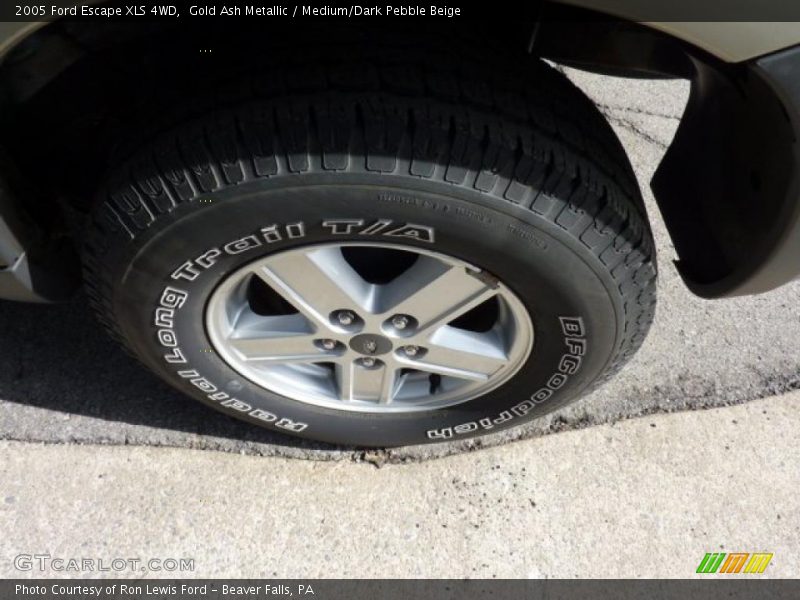 Gold Ash Metallic / Medium/Dark Pebble Beige 2005 Ford Escape XLS 4WD