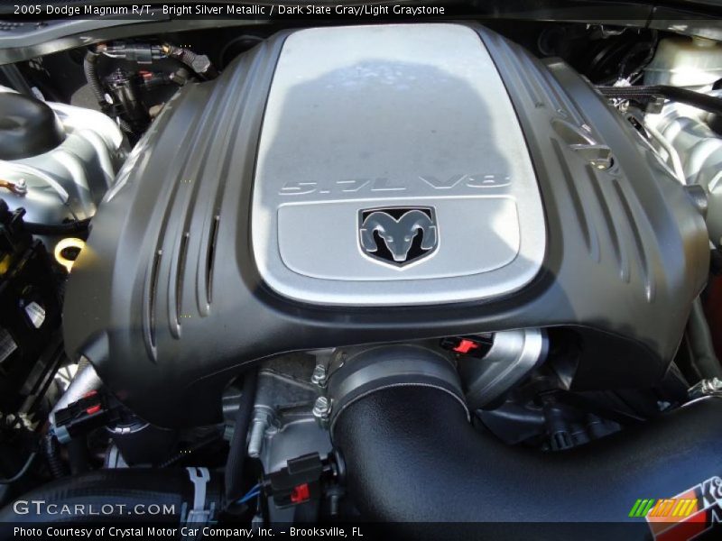 Bright Silver Metallic / Dark Slate Gray/Light Graystone 2005 Dodge Magnum R/T