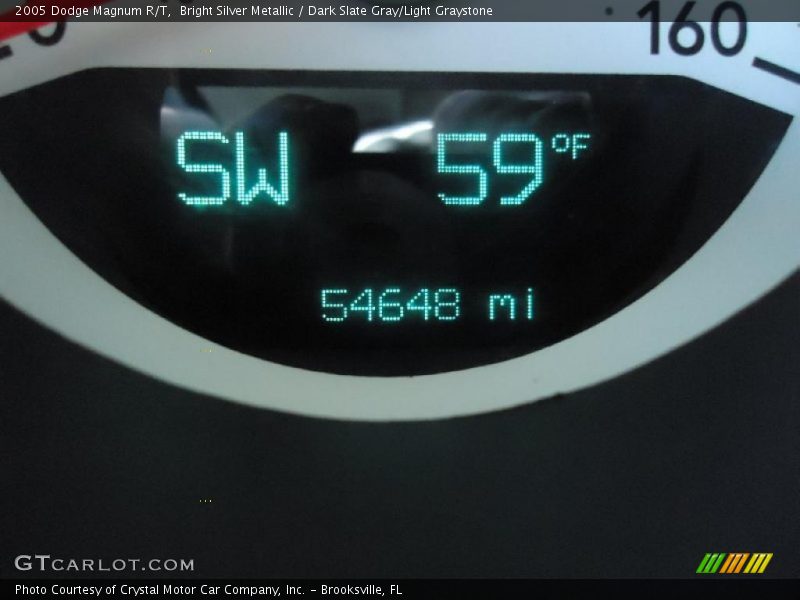 Bright Silver Metallic / Dark Slate Gray/Light Graystone 2005 Dodge Magnum R/T