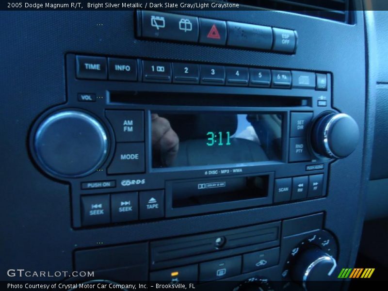 Bright Silver Metallic / Dark Slate Gray/Light Graystone 2005 Dodge Magnum R/T