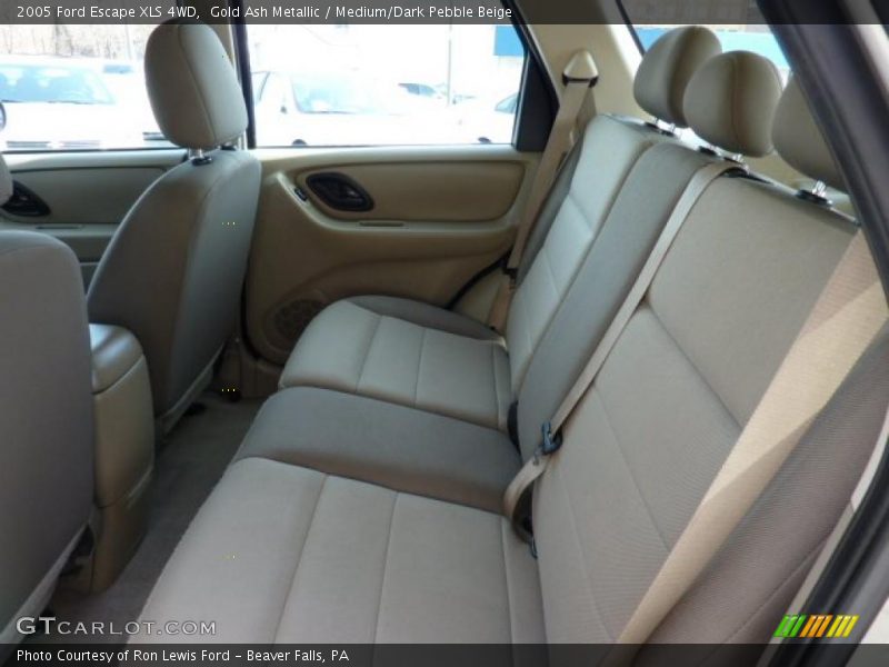 Gold Ash Metallic / Medium/Dark Pebble Beige 2005 Ford Escape XLS 4WD
