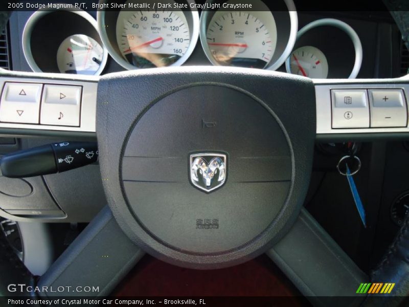 Bright Silver Metallic / Dark Slate Gray/Light Graystone 2005 Dodge Magnum R/T