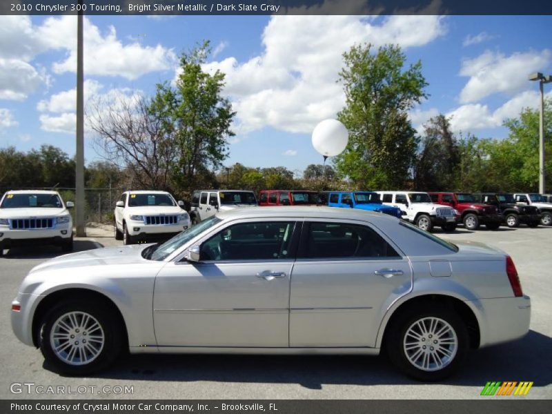 Bright Silver Metallic / Dark Slate Gray 2010 Chrysler 300 Touring