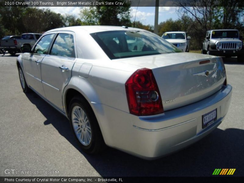 Bright Silver Metallic / Dark Slate Gray 2010 Chrysler 300 Touring