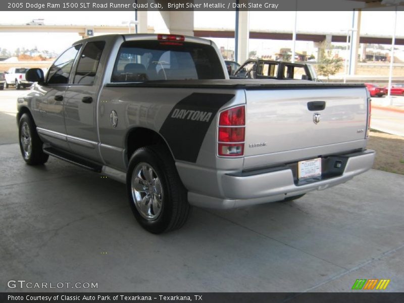 Bright Silver Metallic / Dark Slate Gray 2005 Dodge Ram 1500 SLT Road Runner Quad Cab