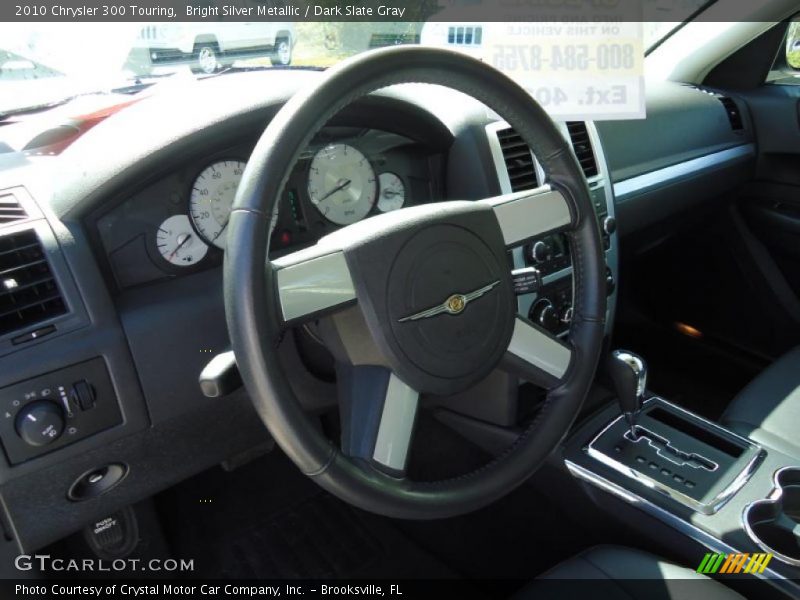 Bright Silver Metallic / Dark Slate Gray 2010 Chrysler 300 Touring