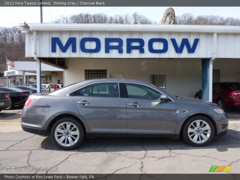 Sterling Grey / Charcoal Black 2011 Ford Taurus Limited