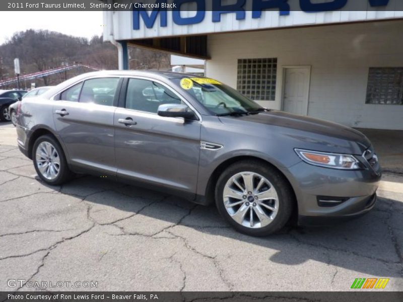 Sterling Grey / Charcoal Black 2011 Ford Taurus Limited