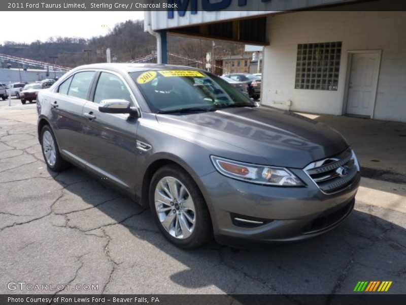 Sterling Grey / Charcoal Black 2011 Ford Taurus Limited