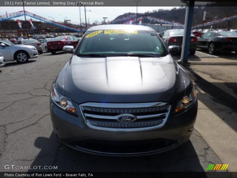 Sterling Grey / Charcoal Black 2011 Ford Taurus Limited