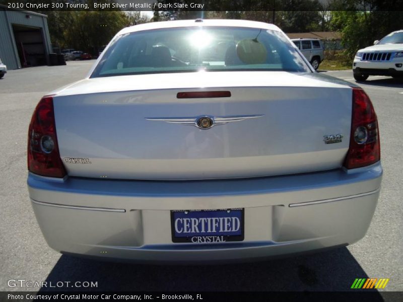 Bright Silver Metallic / Dark Slate Gray 2010 Chrysler 300 Touring