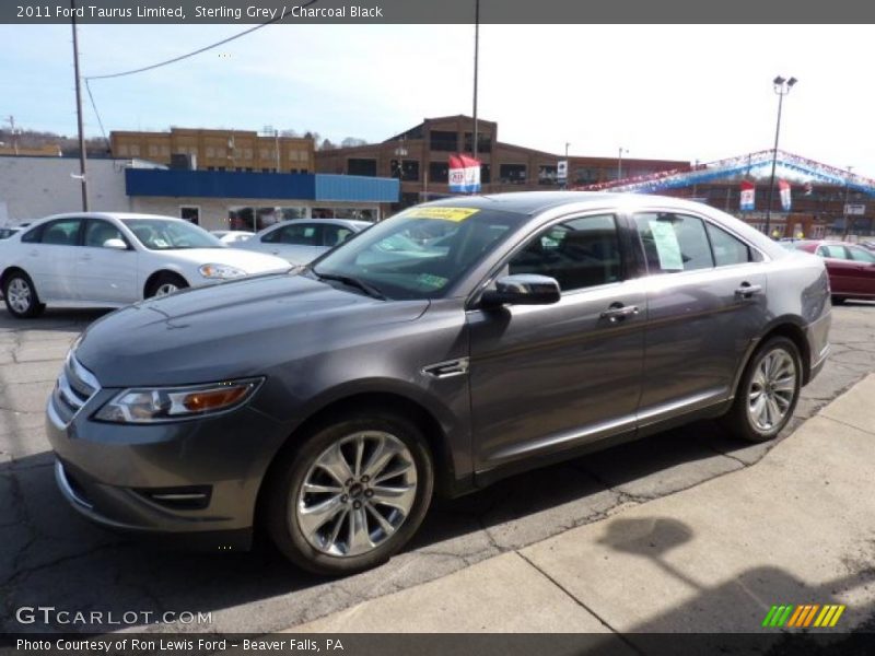 Sterling Grey / Charcoal Black 2011 Ford Taurus Limited