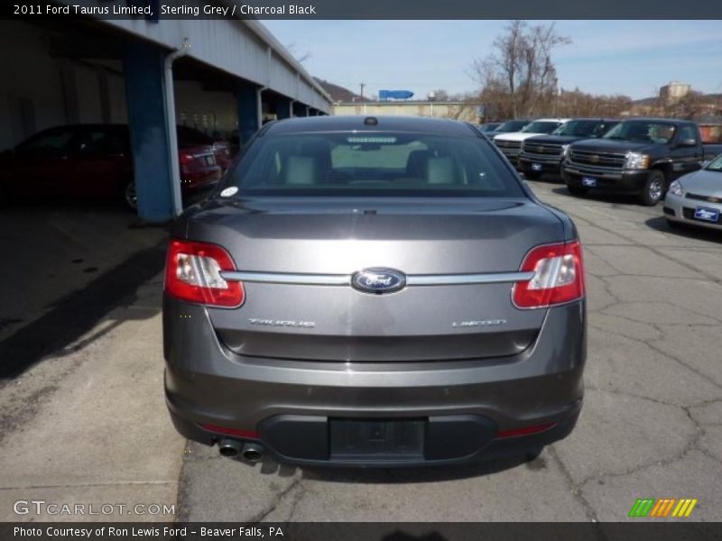 Sterling Grey / Charcoal Black 2011 Ford Taurus Limited