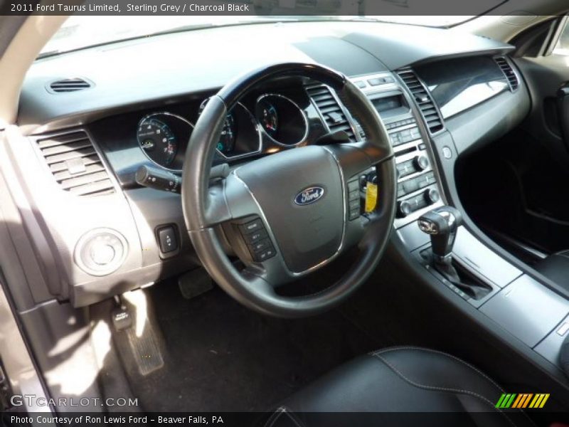 Sterling Grey / Charcoal Black 2011 Ford Taurus Limited