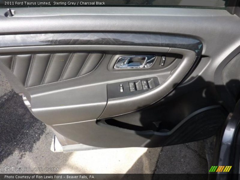 Sterling Grey / Charcoal Black 2011 Ford Taurus Limited