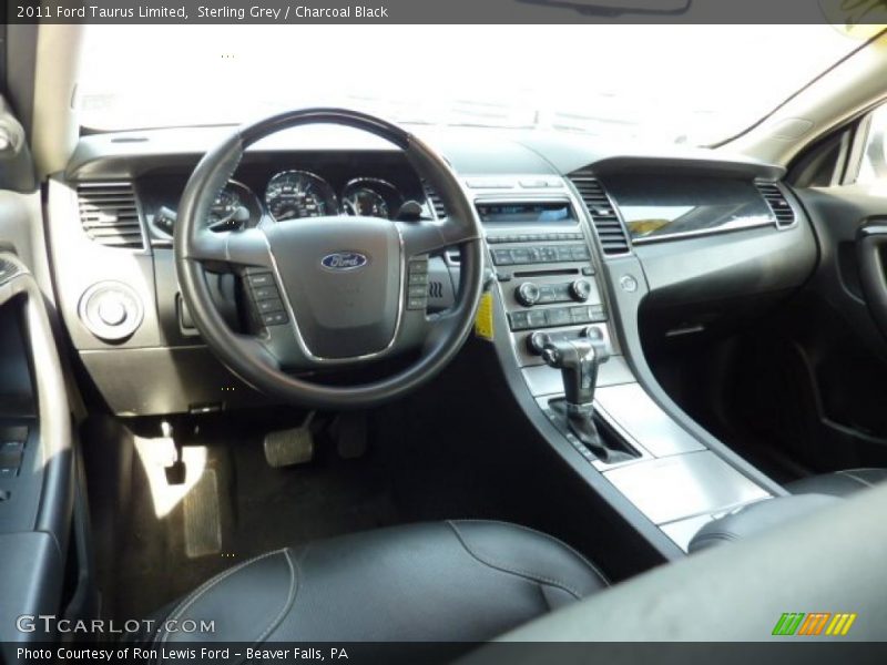 Sterling Grey / Charcoal Black 2011 Ford Taurus Limited