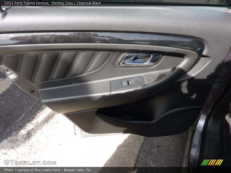 Sterling Grey / Charcoal Black 2011 Ford Taurus Limited