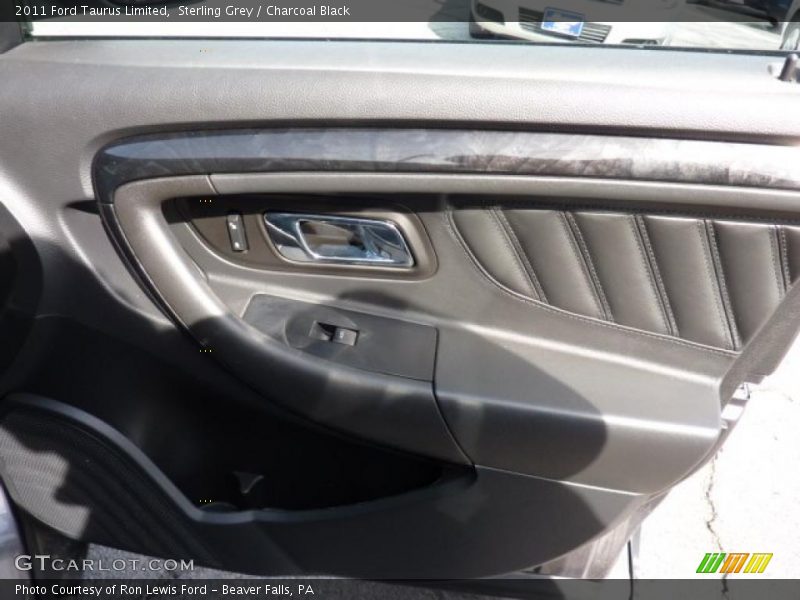 Sterling Grey / Charcoal Black 2011 Ford Taurus Limited