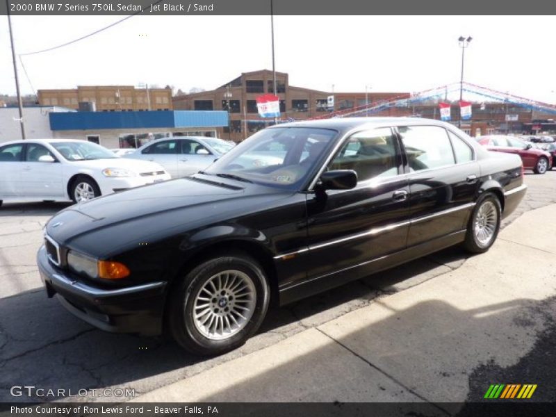  2000 7 Series 750iL Sedan Jet Black