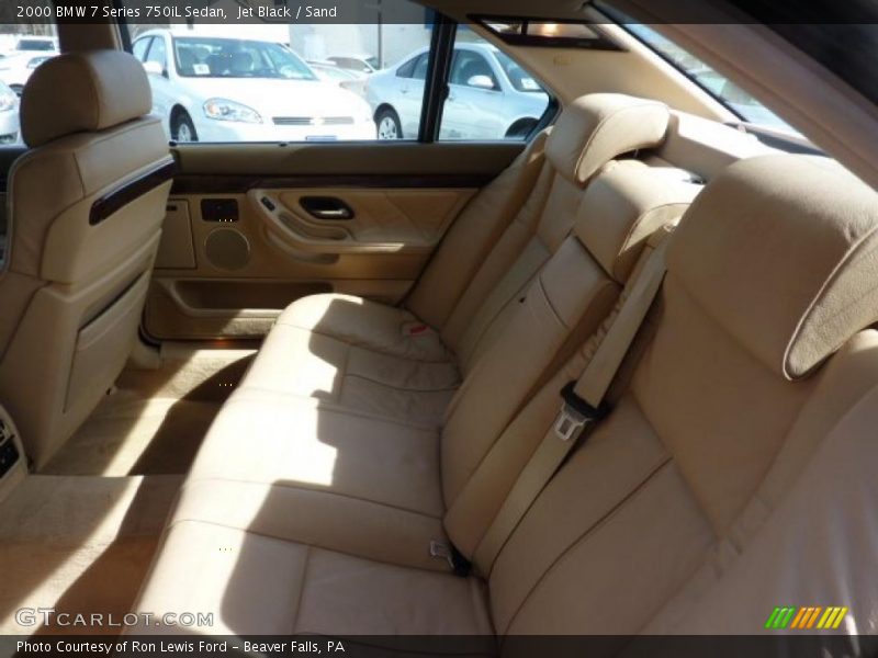  2000 7 Series 750iL Sedan Sand Interior