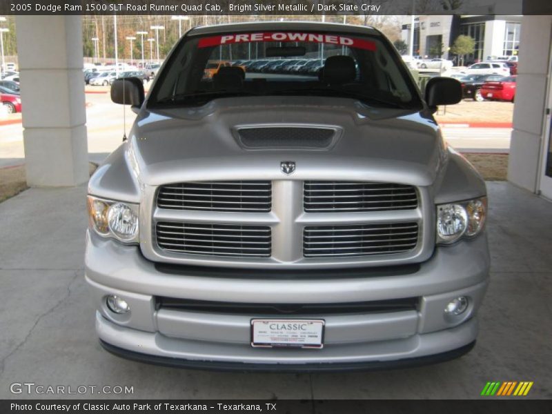 Bright Silver Metallic / Dark Slate Gray 2005 Dodge Ram 1500 SLT Road Runner Quad Cab