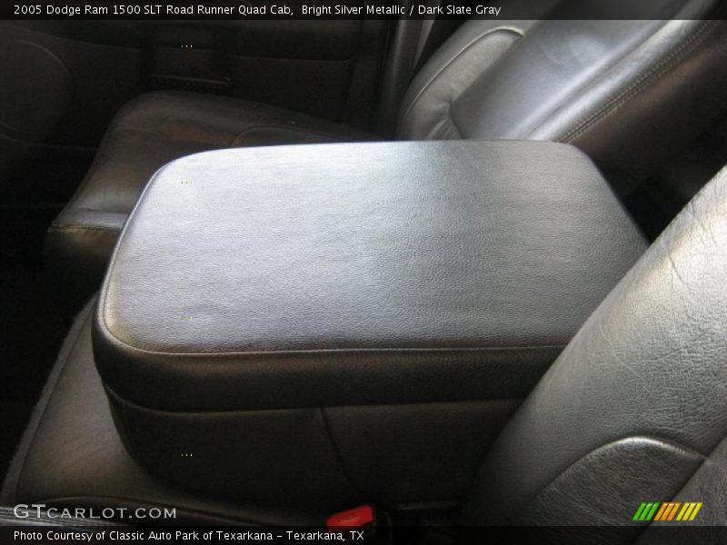 Bright Silver Metallic / Dark Slate Gray 2005 Dodge Ram 1500 SLT Road Runner Quad Cab