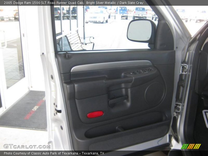Bright Silver Metallic / Dark Slate Gray 2005 Dodge Ram 1500 SLT Road Runner Quad Cab