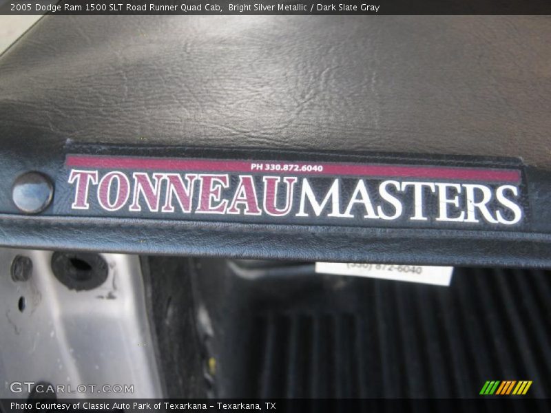 Bright Silver Metallic / Dark Slate Gray 2005 Dodge Ram 1500 SLT Road Runner Quad Cab