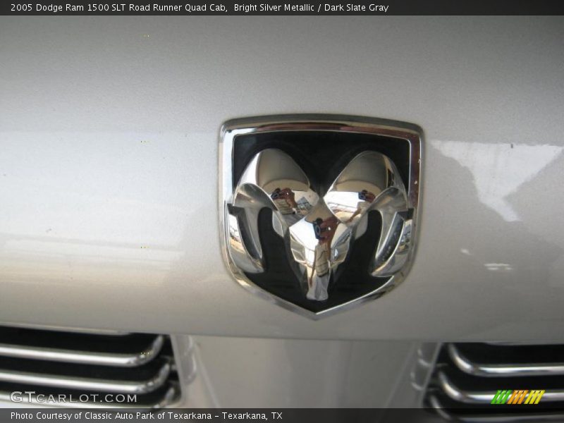 Bright Silver Metallic / Dark Slate Gray 2005 Dodge Ram 1500 SLT Road Runner Quad Cab